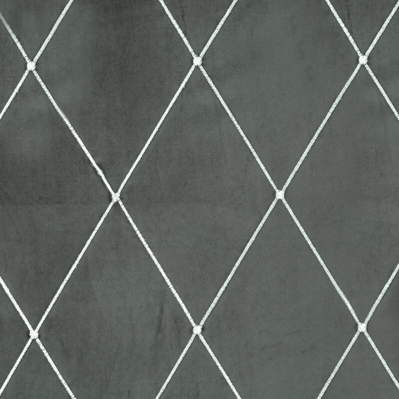 Záves PIERRE CARDIN MARGO na krúžkoch sivý/strieborný 140x250cm 140x250