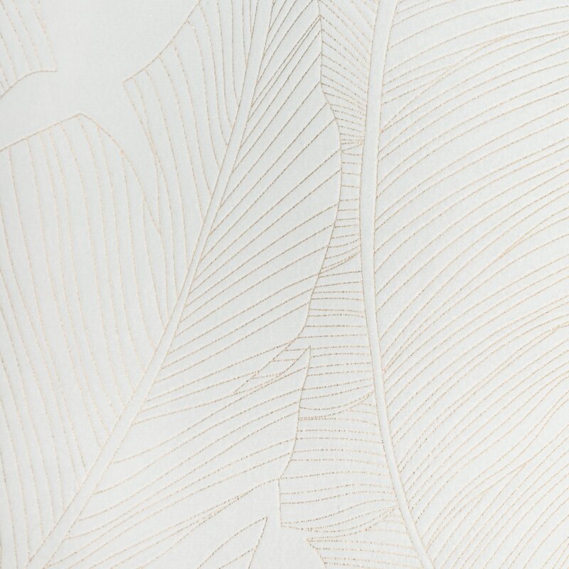 Záves LUNA na krúžkoch biela/champagne 140x250cm 140x250