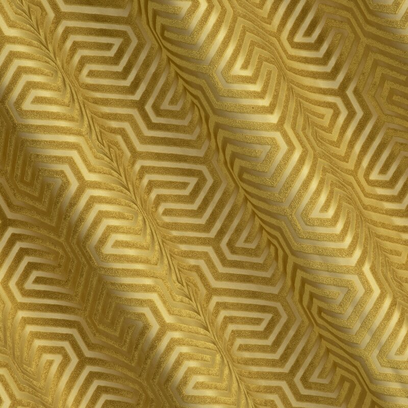 Záves PIERRE CARDIN INGA na krúžkoch zlatý 140x250cm 140x250