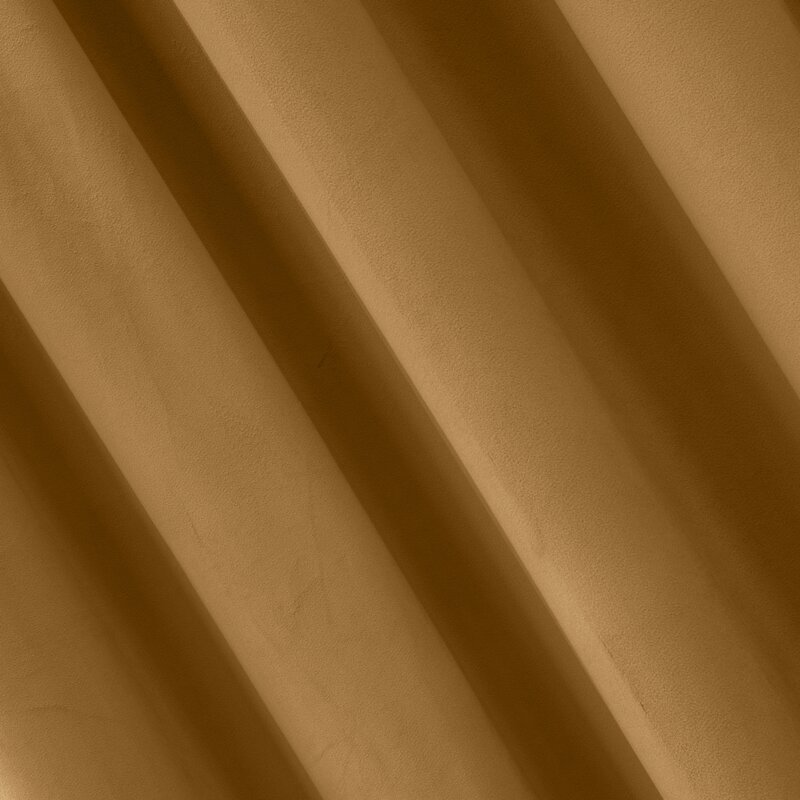 Záves PIERRE CARDIN SIBEL na páske medový 140x270cm 140x270