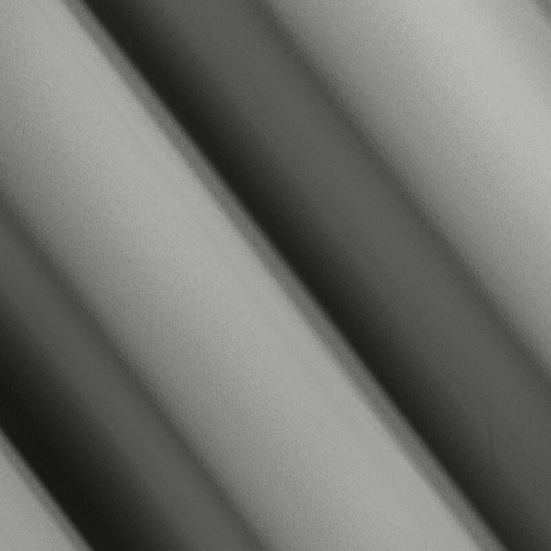 Záves LOGAN na krúžkoch 135x250cm strieborný 135x250