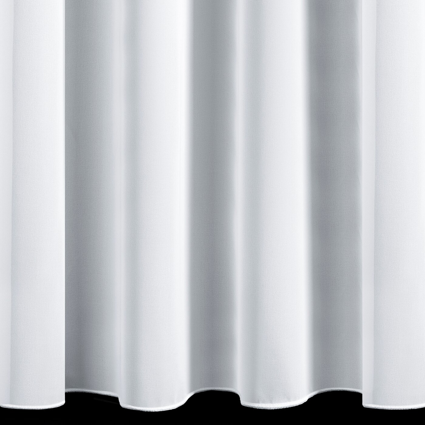 Záclona metráž 7173 biela, 300cm 300