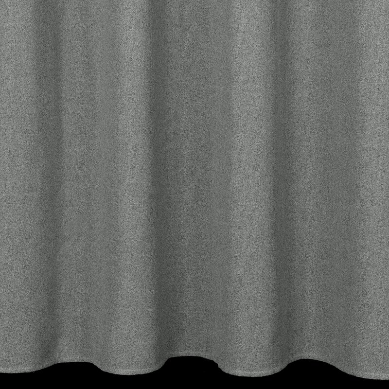 Záves LIDIA na krúžkoch sivý 140x250cm 140x250