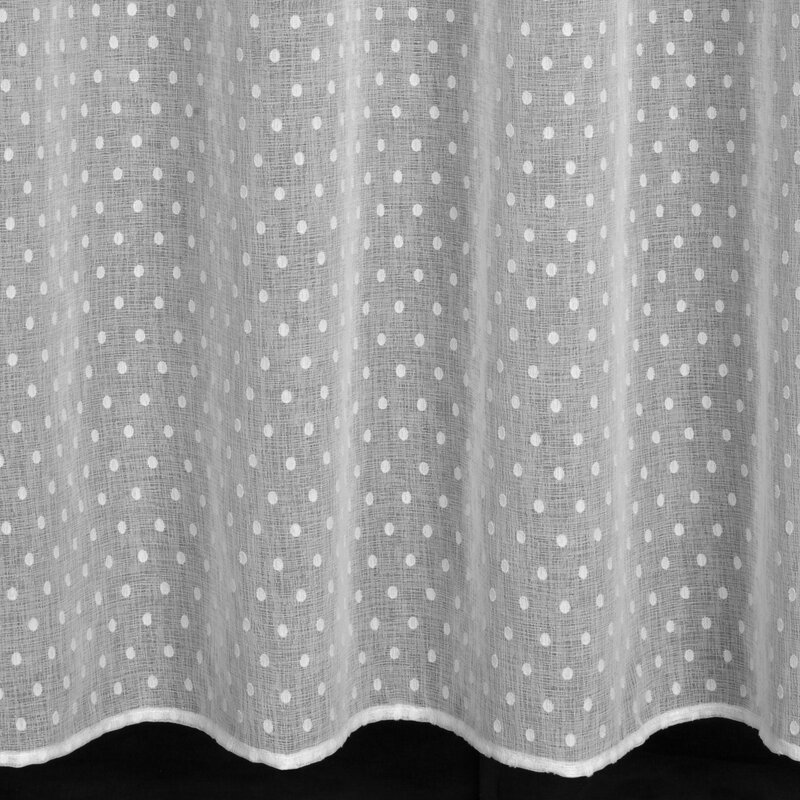 Záclona HANIA na krúžkoch biela 140x250cm 140x250
