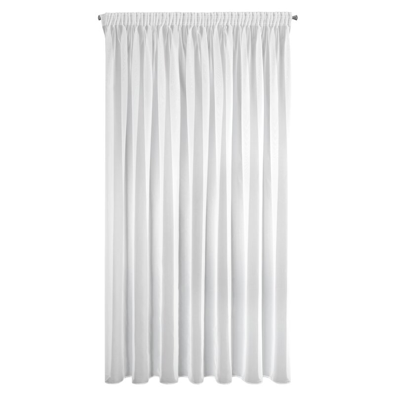 Záclona LUCY na páske biela 350x250cm 350x250