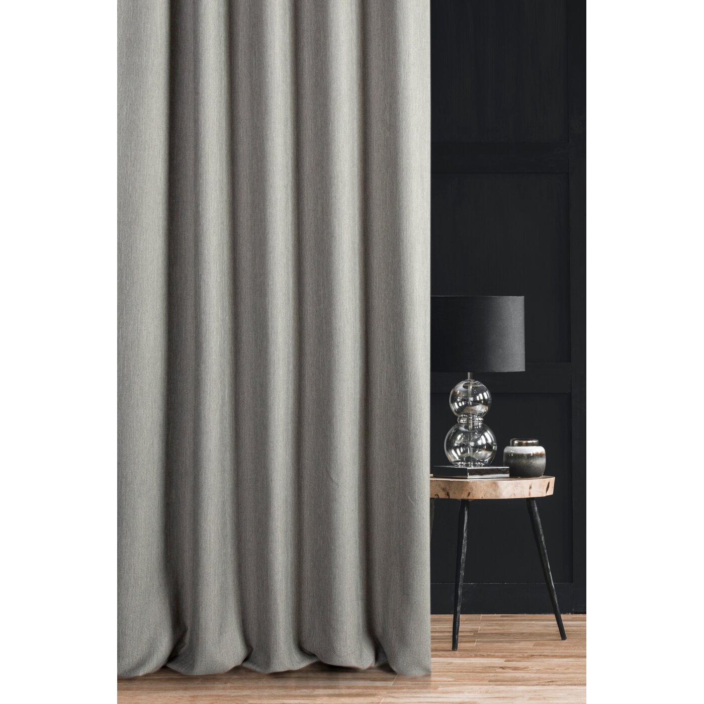 Záves STYLE POPI popolavý, 280cm 280