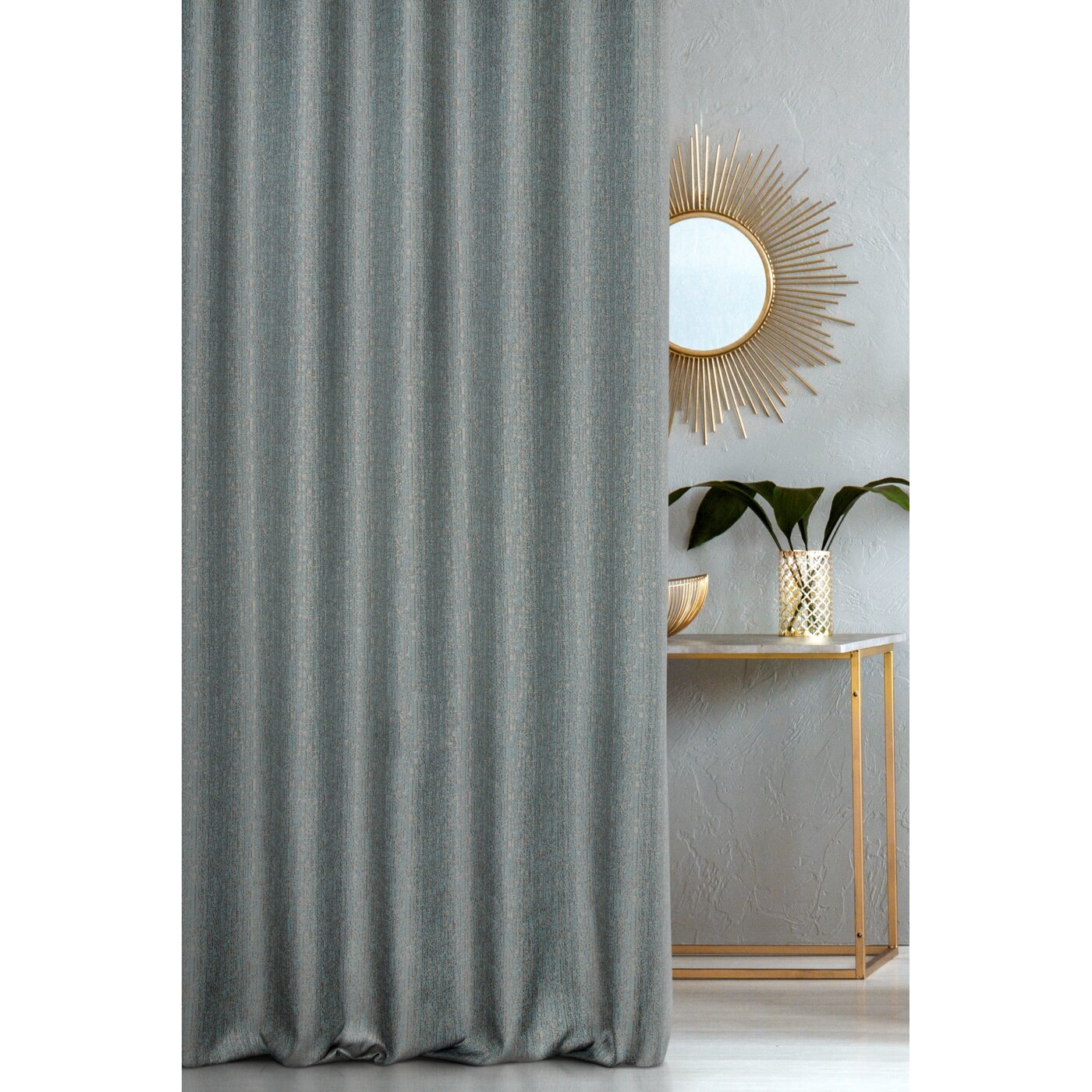 Dekoračná látka PREMIUM P265/1 popolavá/mätová, 285cm 285