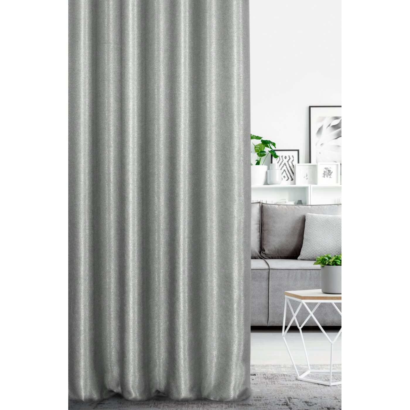 Záves PREMIUM P239/9 popolavý, 280cm 280