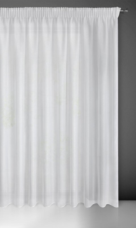 Záclona REBECCA na páske biela 350x250cm 350x250