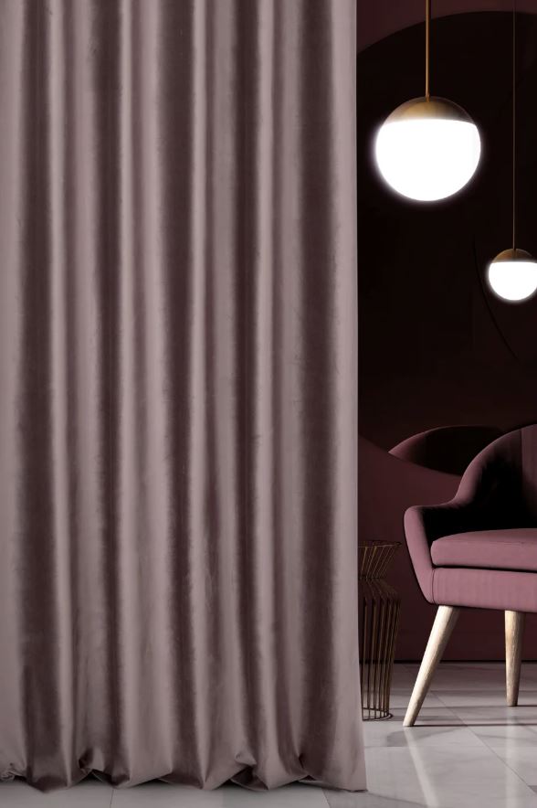 Záves PREMIUM VELVET P277/4 tmavofialový, 280cm 280
