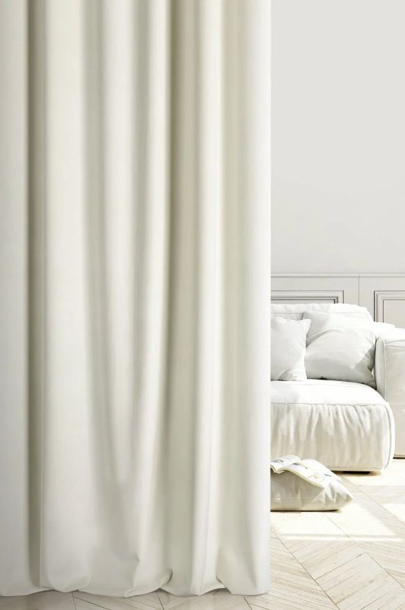 Záves PREMIUM VELVET P277/11 krémový, 280cm 280