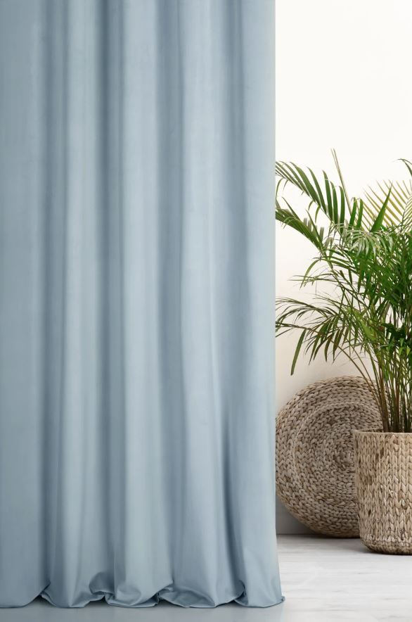 Záves PREMIUM VELVET P277/12 blankytný modrý, 280cm 280