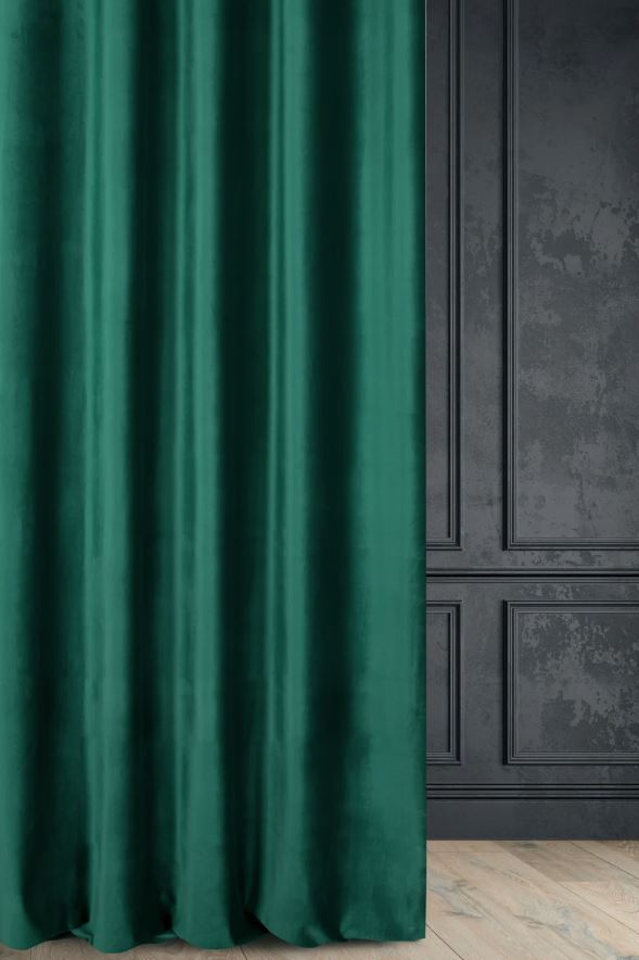 Záves PREMIUM VELVET P277/36 fľaškovo zelený, 280cm 280