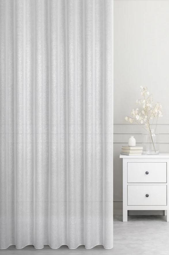 Záclona metráž 22640 biela, 280cm 280
