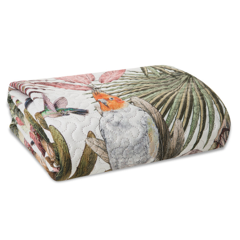 Zamatový prehoz na posteľ PARROT 170x210 cm 170x210
