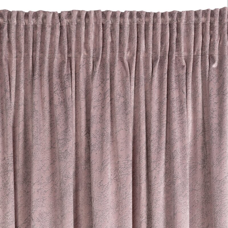 Záves RIVA na páske ružový 140x270cm 140x270