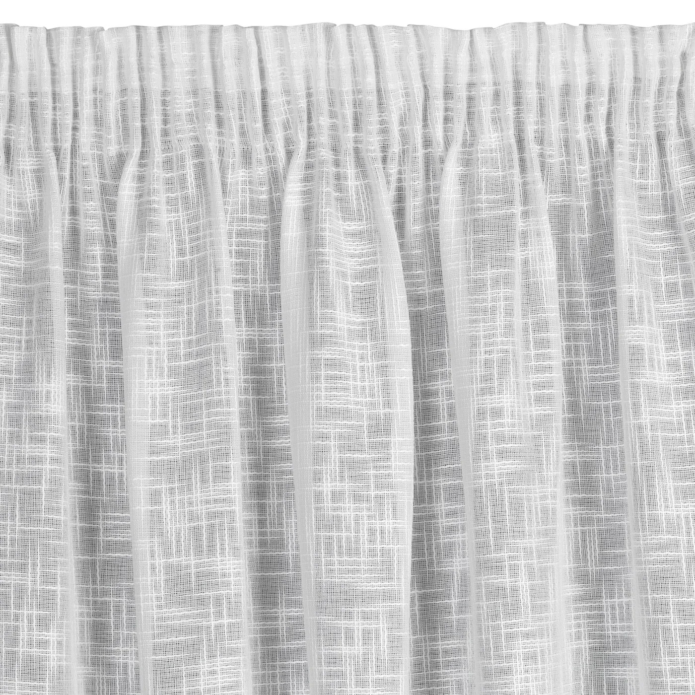 Záves RUBI na páske biely 140x270cm 140x270