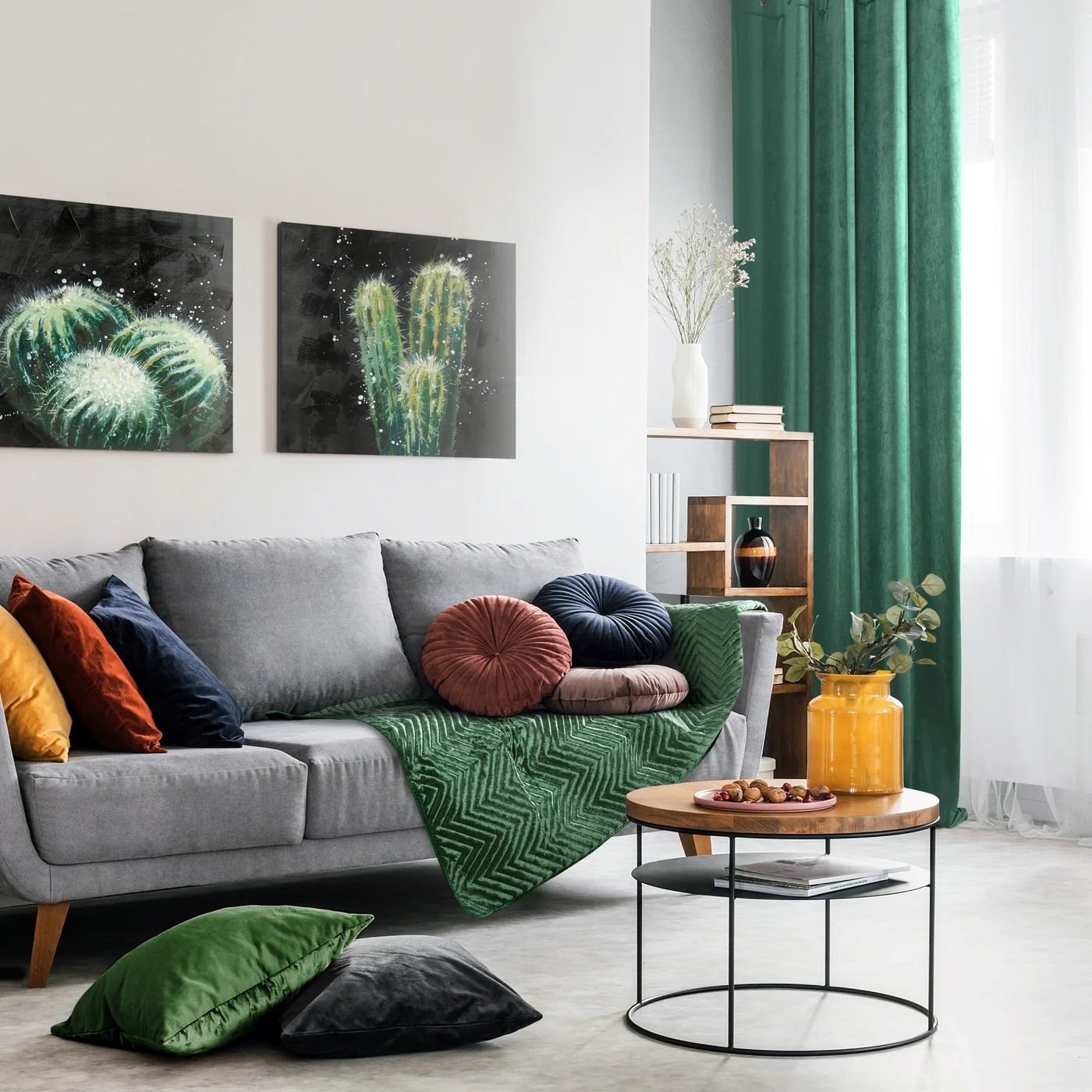 Záves RIA na páske tmavozelený 140x270cm 140x270