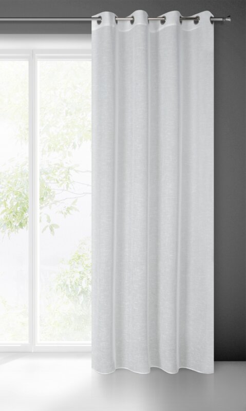 Záclona LEXY na krúžkoch biela 140x250cm 140x250