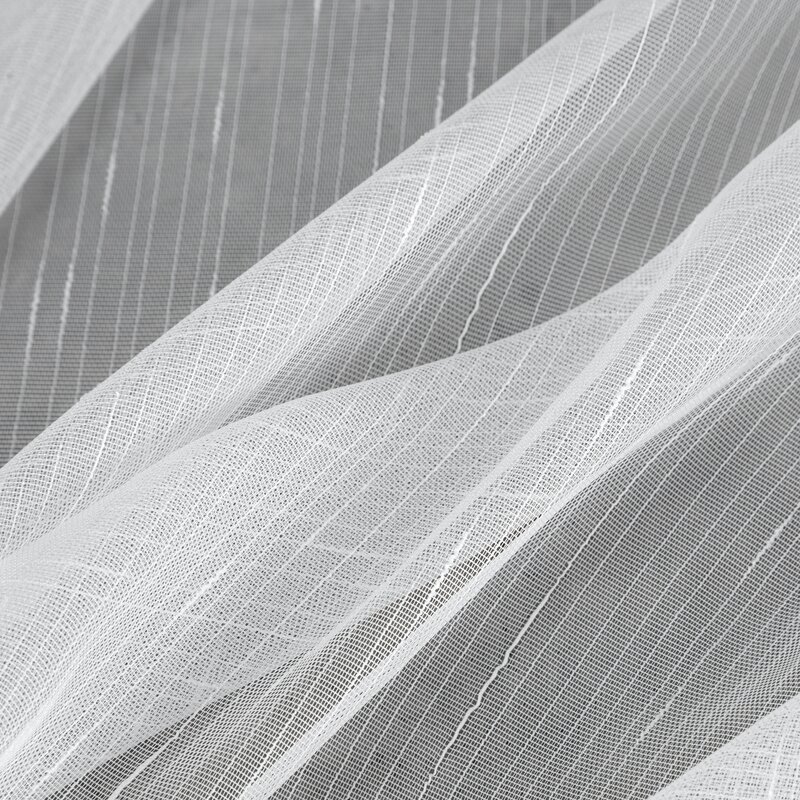 Záclona PILAR na krúžkoch biela 140x250cm 140x250