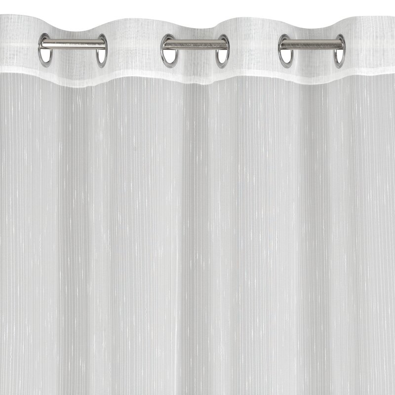 Záclona PILAR na krúžkoch biela 350x250cm 350x250