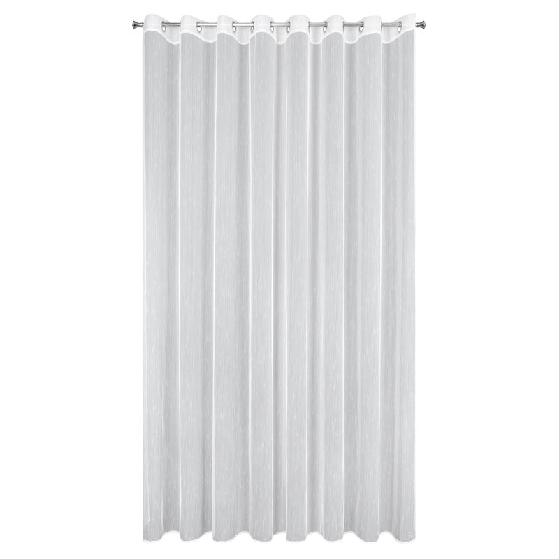 Záclona PILAR na krúžkoch biela 350x250cm 350x250