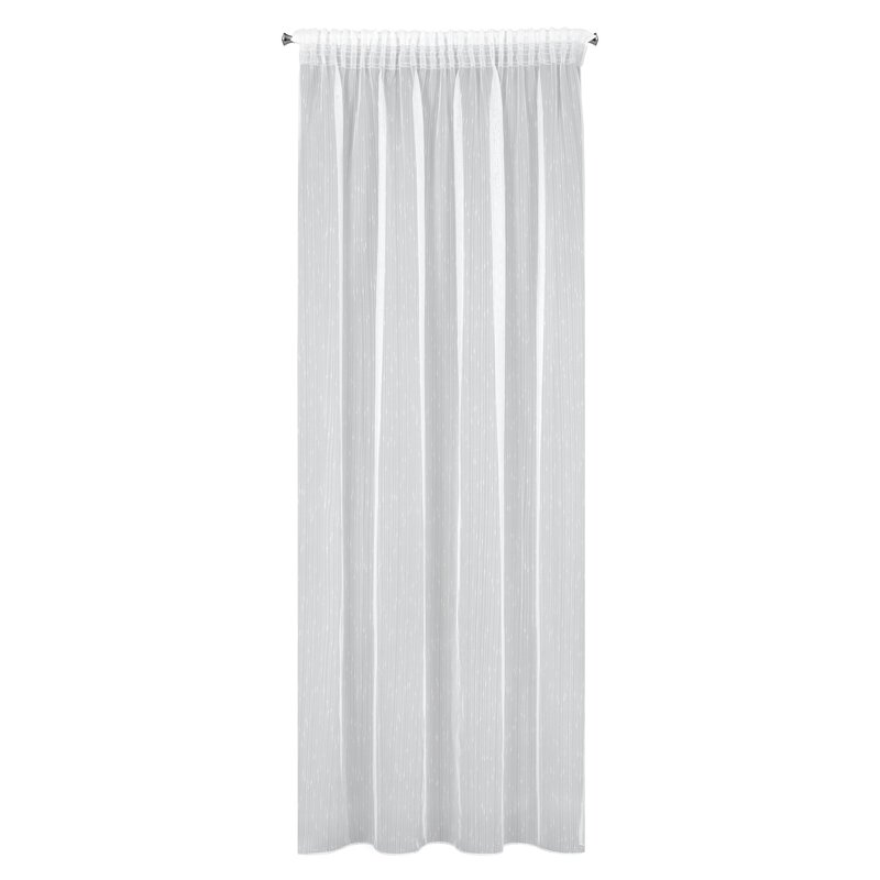 Záclona PILAR na páske biela 140x270cm 140x270