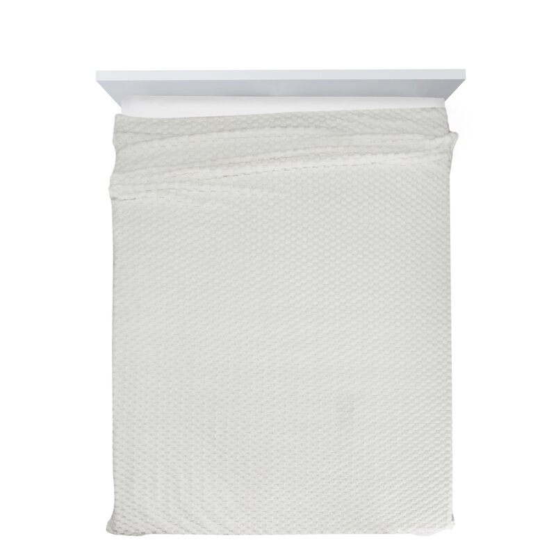 Deka z mikroflanelu CINDY6 170x210cm biela 170x210