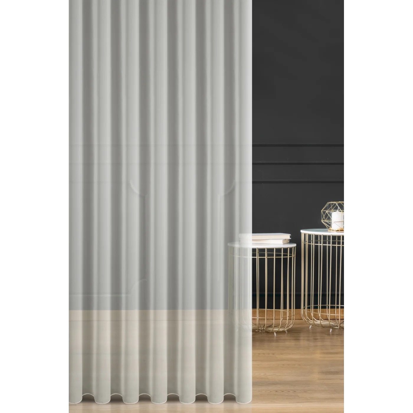 Záclona metráž MILA ecru, 300cm 300