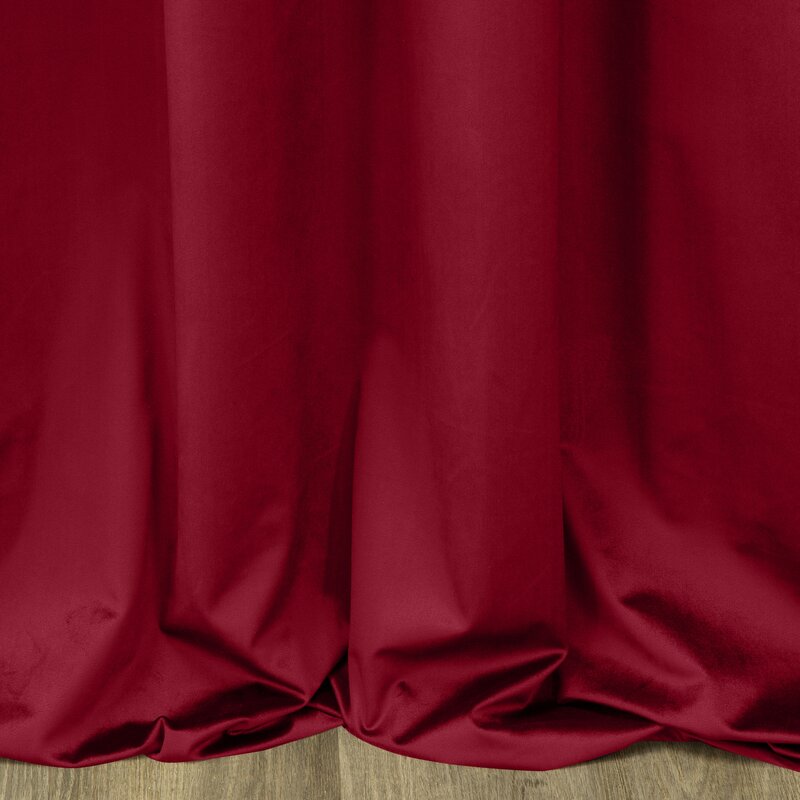 Záves PIERRE CARDIN SIBEL na páske bordový 140x270cm 140x270