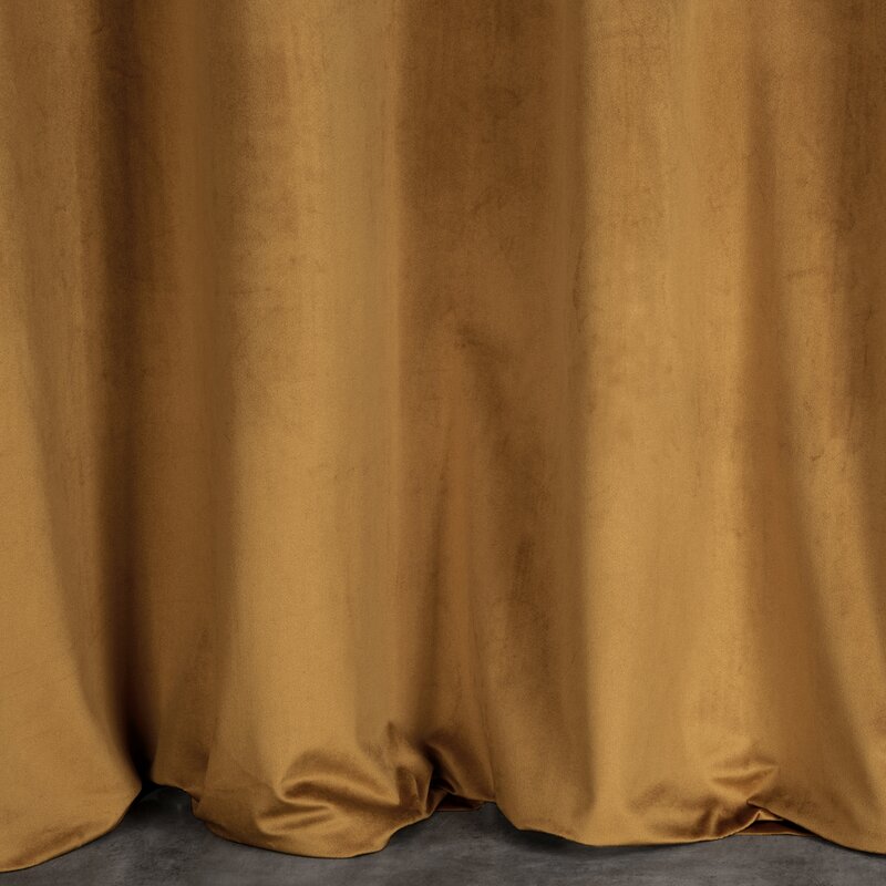 Záves MELANIE na krúžkoch medový 140x250cm 140x250