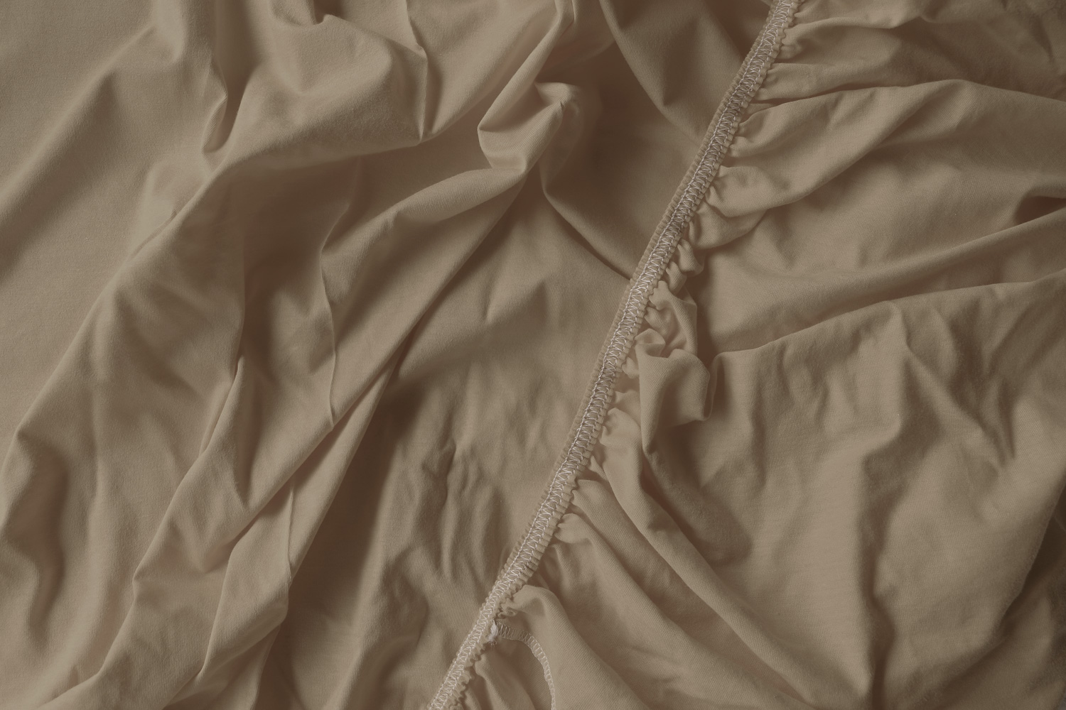 Napínacia plachta JERSEY 180x200 cm oriešková 10 180x200