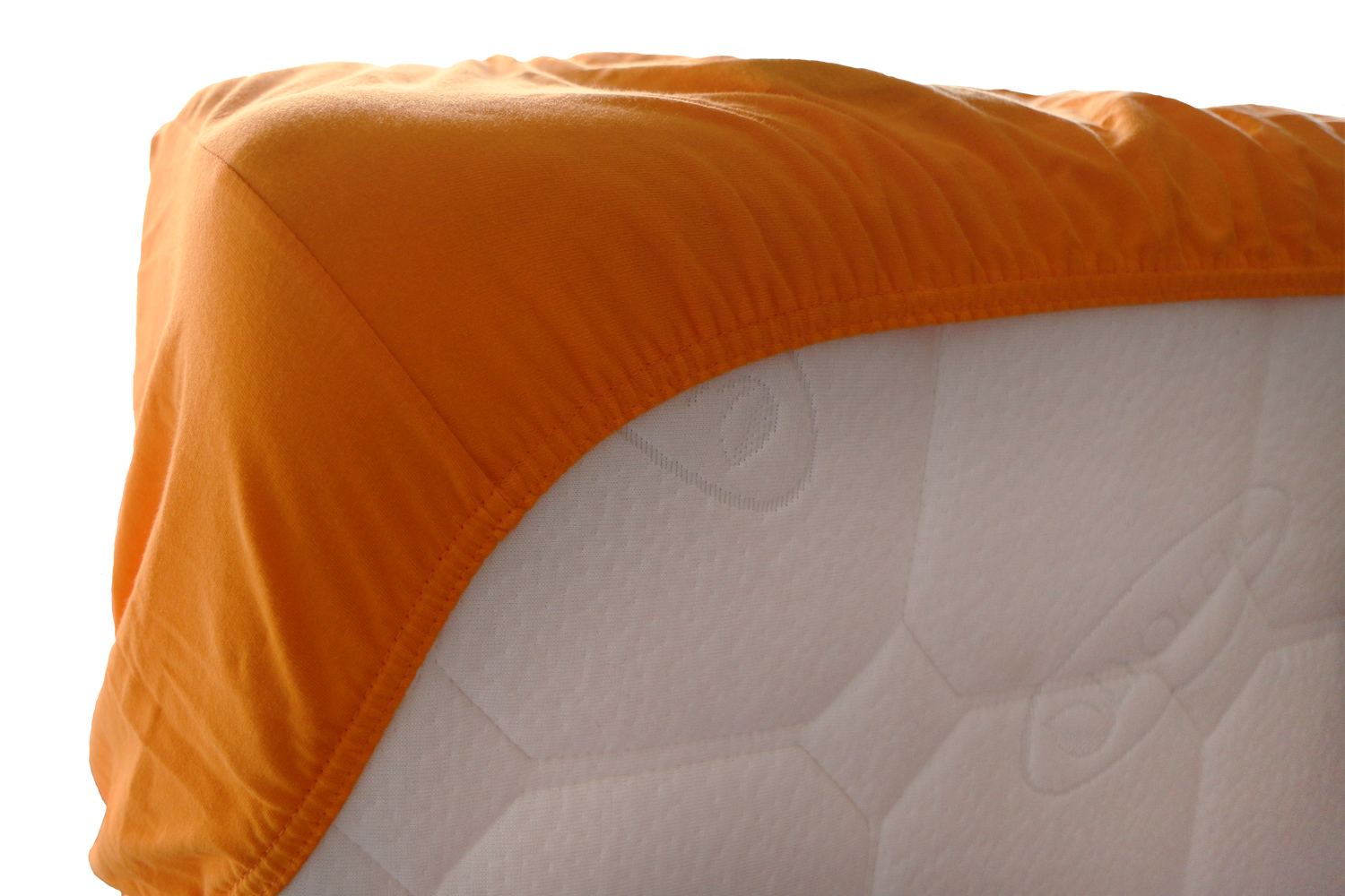 Napínacia plachta JERSEY 120x200 cm oranžová 44 120x200