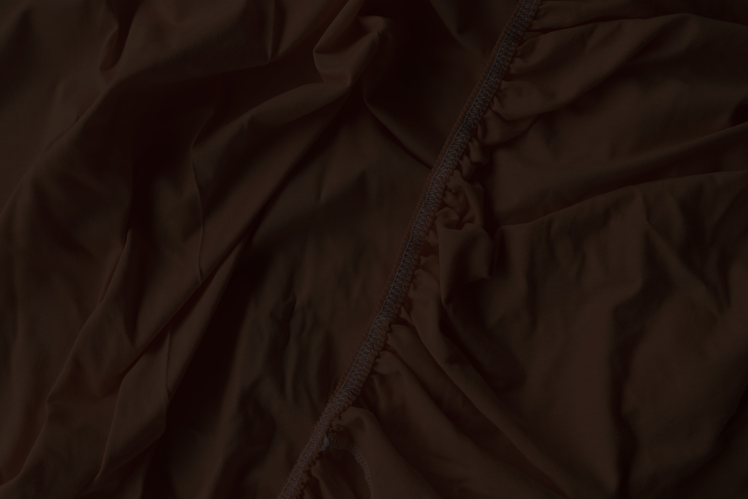 Napínacia plachta JERSEY 90x200 cm čokoládová 45 90x200