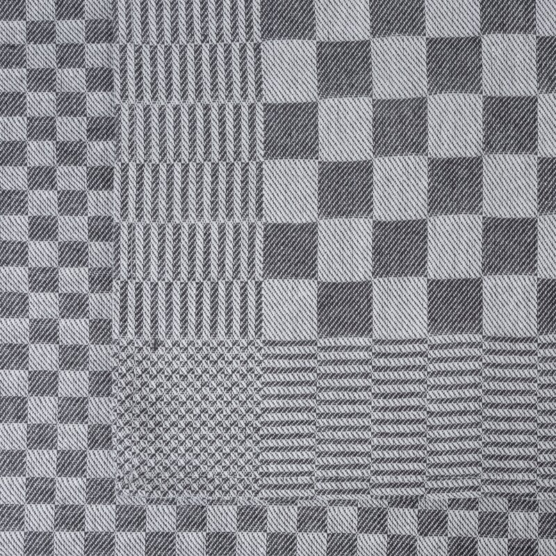 Sada bavlnených kuchynských utierok MAURO 50x70 cm tmavosivé 2ks