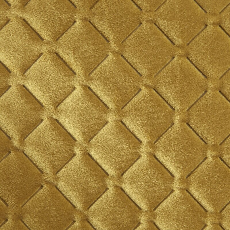 Zamatový prehoz na posteľ DIMON 200x220 cm medový 200x220