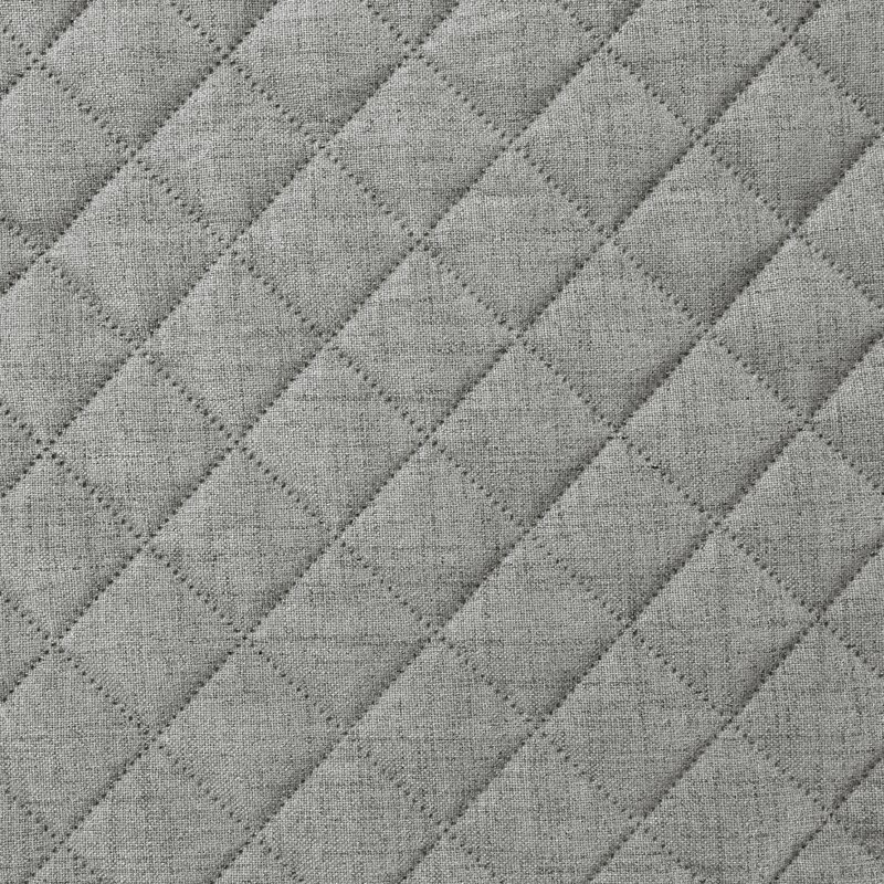 Prehoz na posteľ s ľanovou štruktúrou LEN1 220x240 cm oceľový 220x240