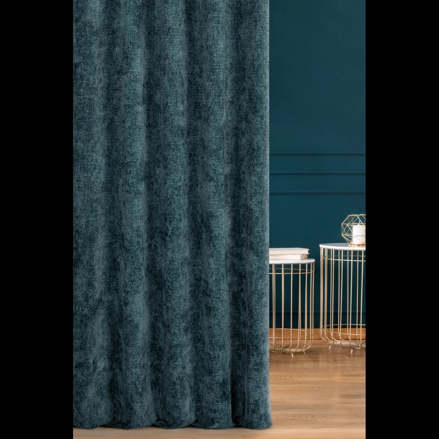 Šenilový záves ALETA granátový, 280cm 280
