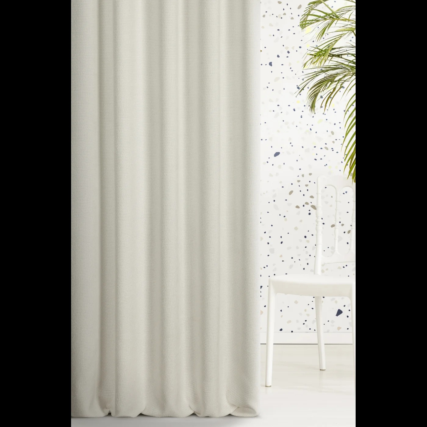 Šenilový záves ALETA natural, 280cm 280
