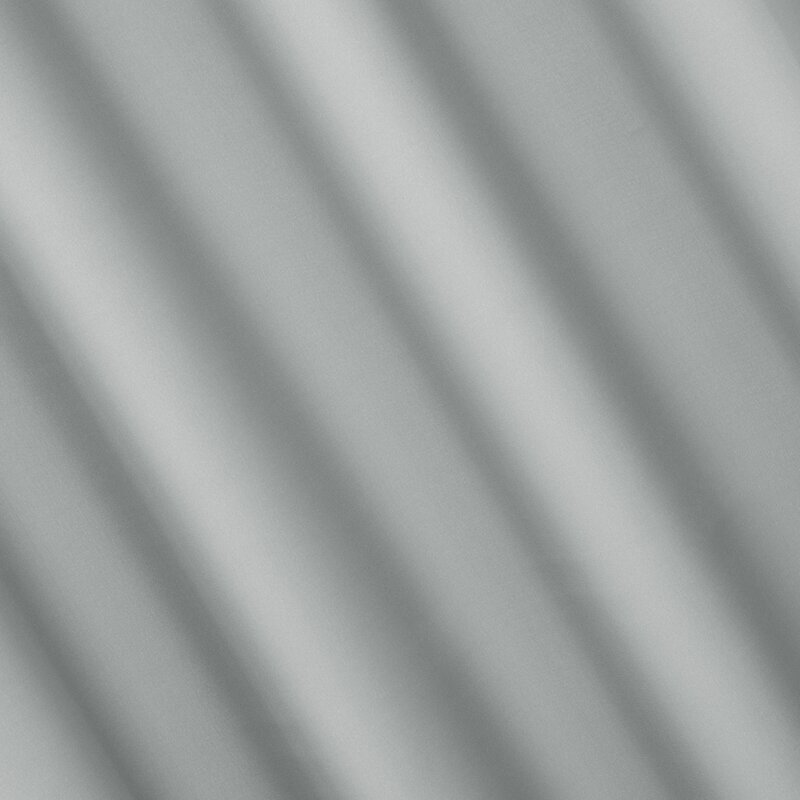 Krátky záves RITA na páske oceľový 140x175cm 140x175