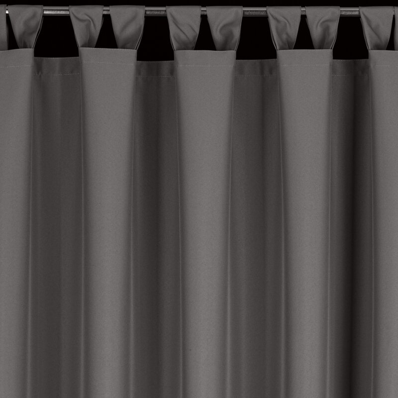 Záves na terasu GARDEN na pútkach 155x220 cm tmavosivý 155x220