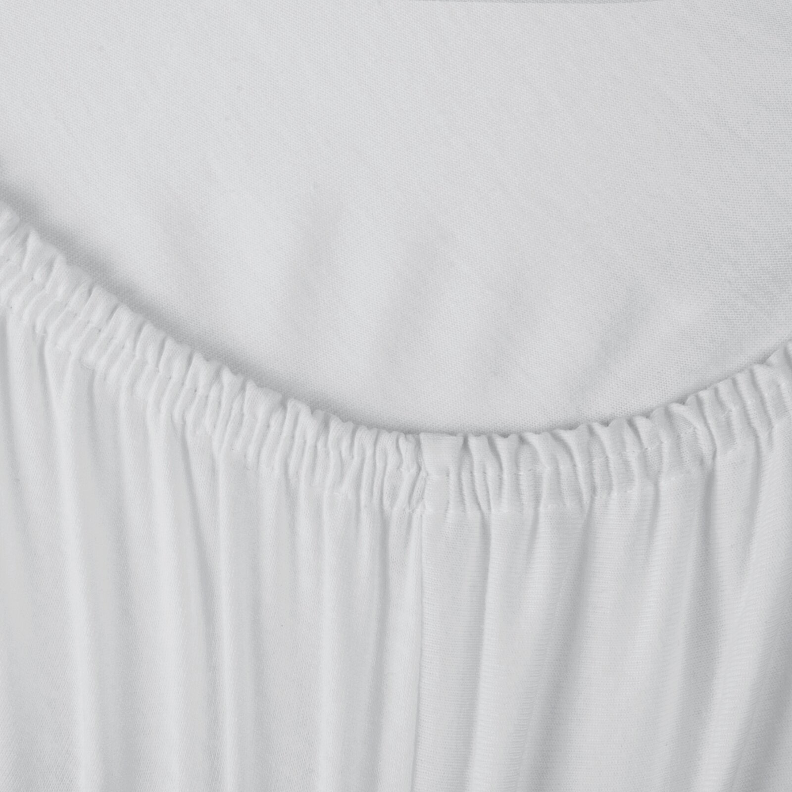 Napínacia plachta JERSEY3 220x200 cm biela 220x200