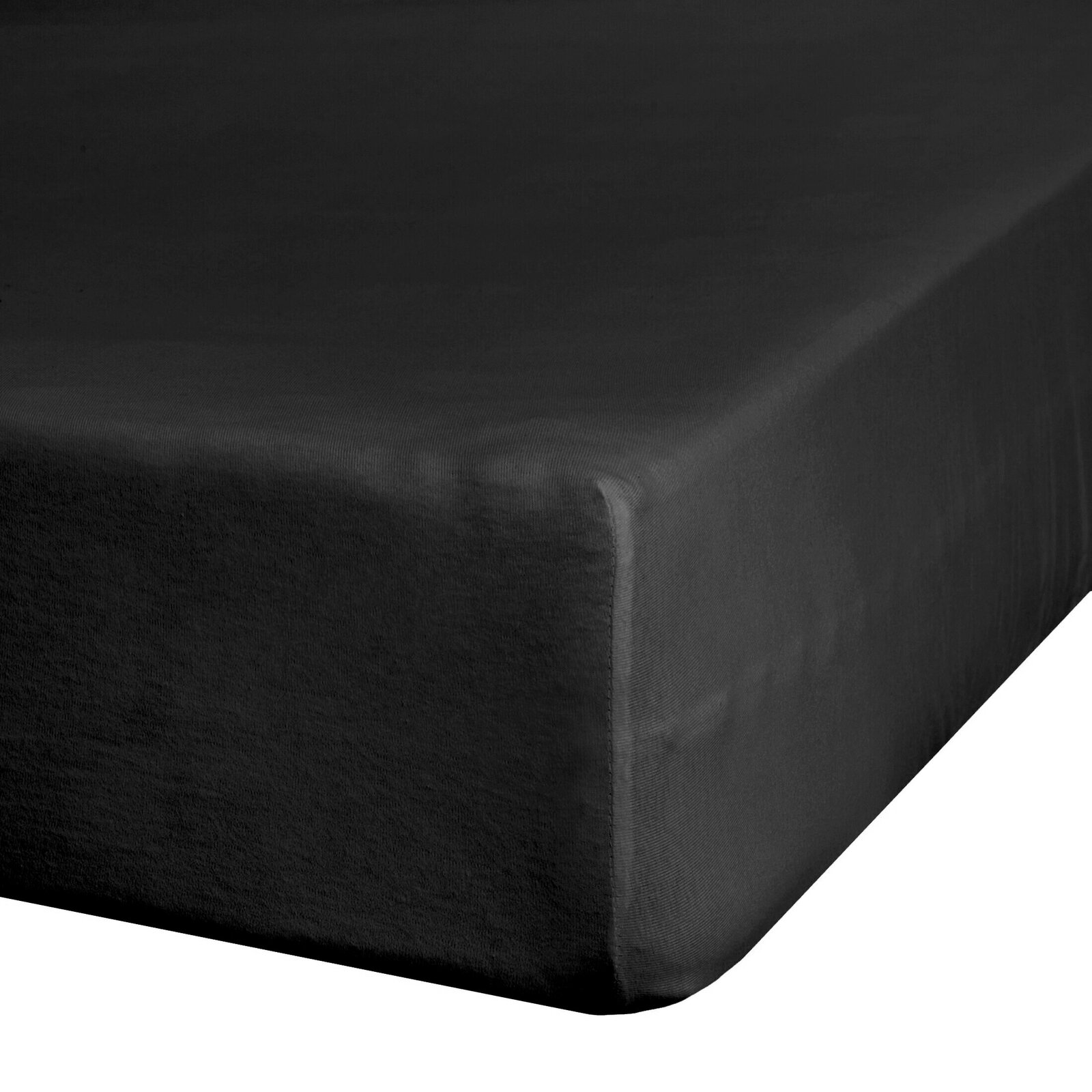 Napínacia plachta JERSEY3 220x200 cm čierna 220x200