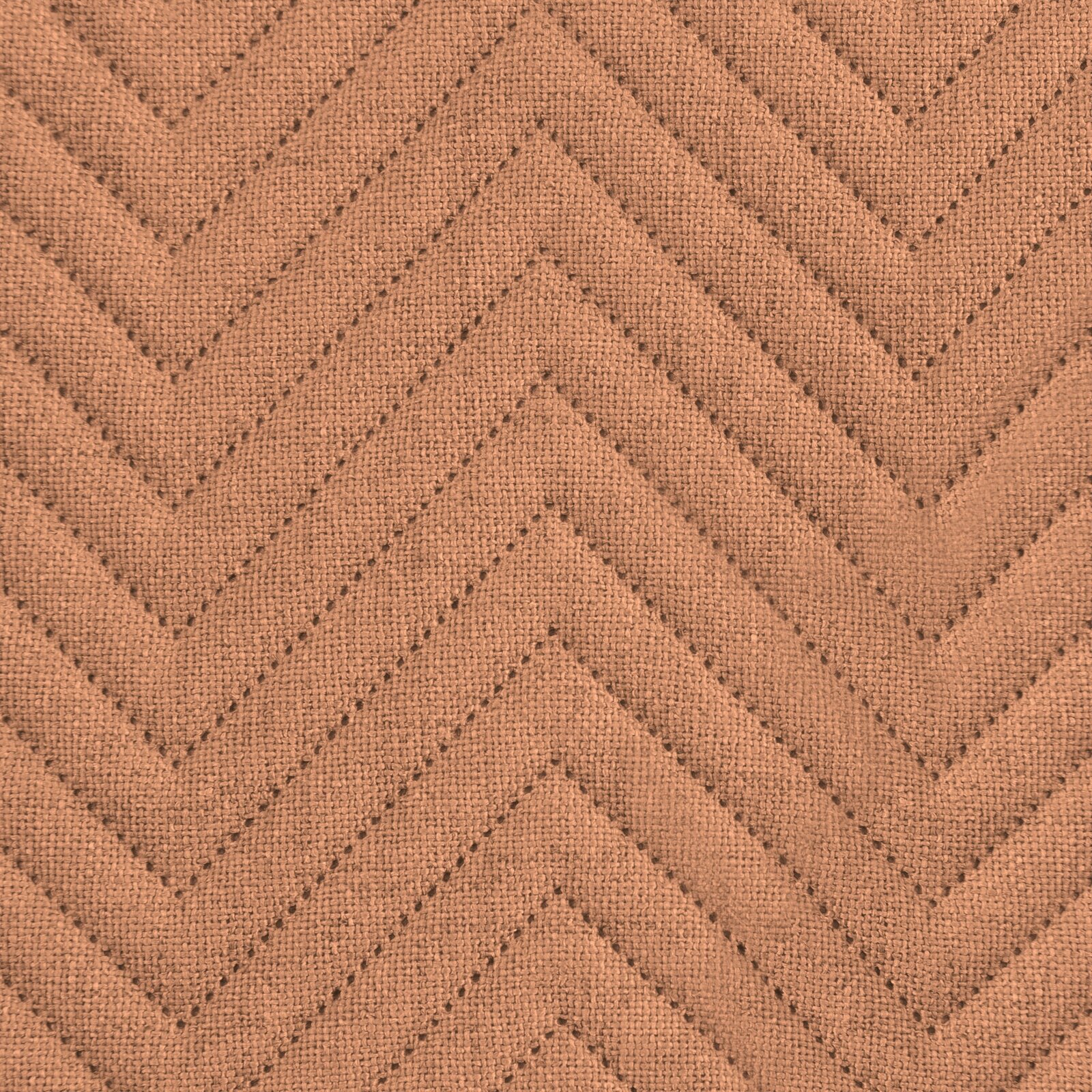 Prehoz na posteľ s ľanovou štruktúrou LEN3 170x210 cm tehlový 170x210