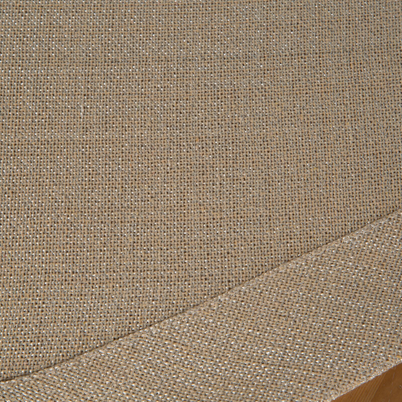 Hotový obrus STELLA1 145x350cm béžový so zlatou niťou 145x350