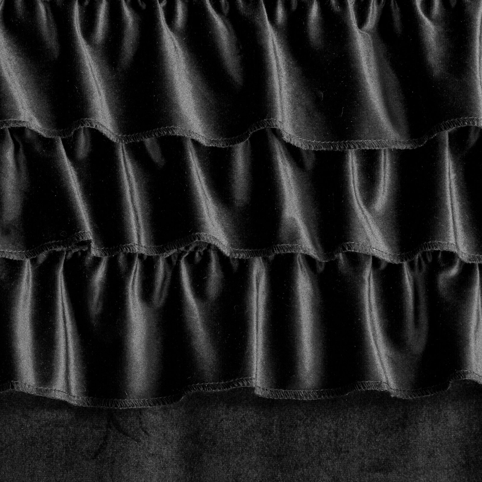 Záves ERIN na krúžkoch 140x250 cm čierny 140x250