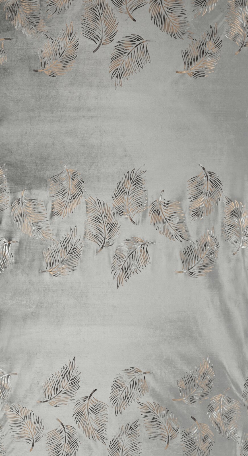 Záves IDALIA na krúžkoch 140x250 cm strieborný/zlatý 140x250