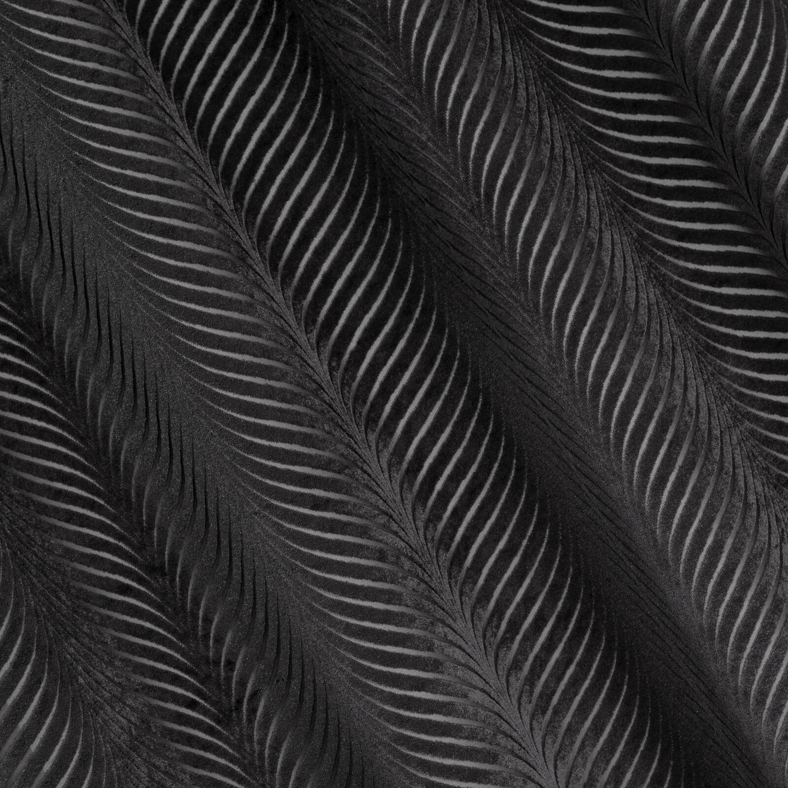 Záves LUSSI na krúžkoch 140x250 cm čierny 140x250