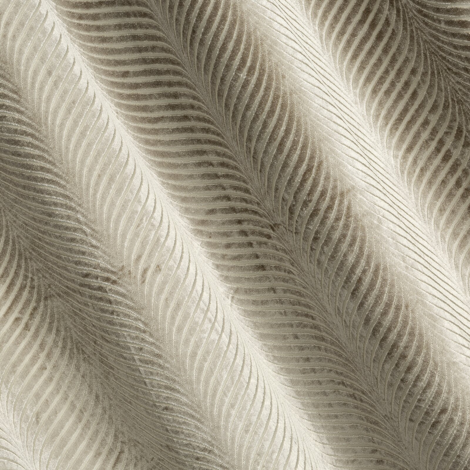 Záves LUSSI na krúžkoch 140x250 cm tmavobéžový 140x250