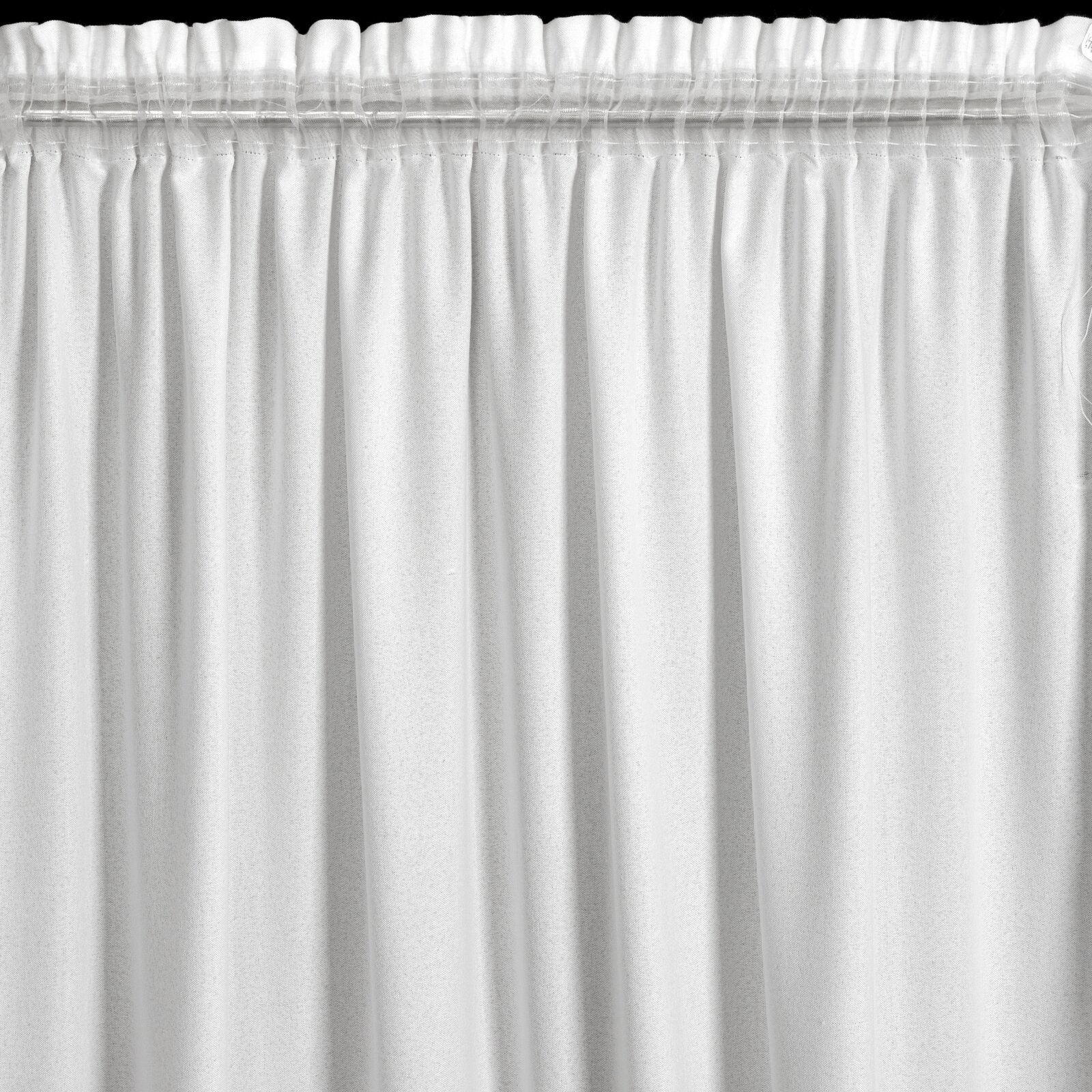 Záves ERIS na páske 140x270cm biely 140x270